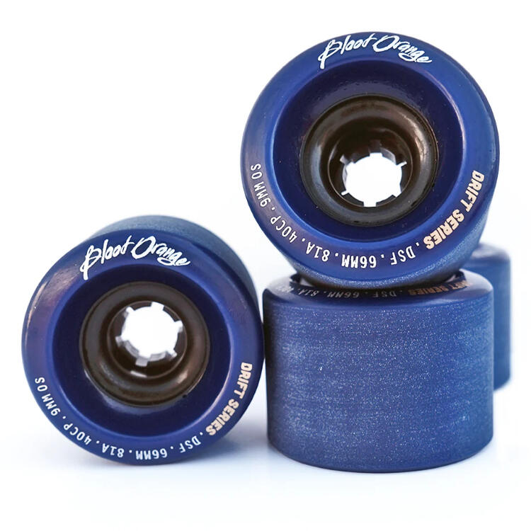 Blood Orange Drift 66mm Longboard Skateboard Wheel for Freeride Sliding & Downhill