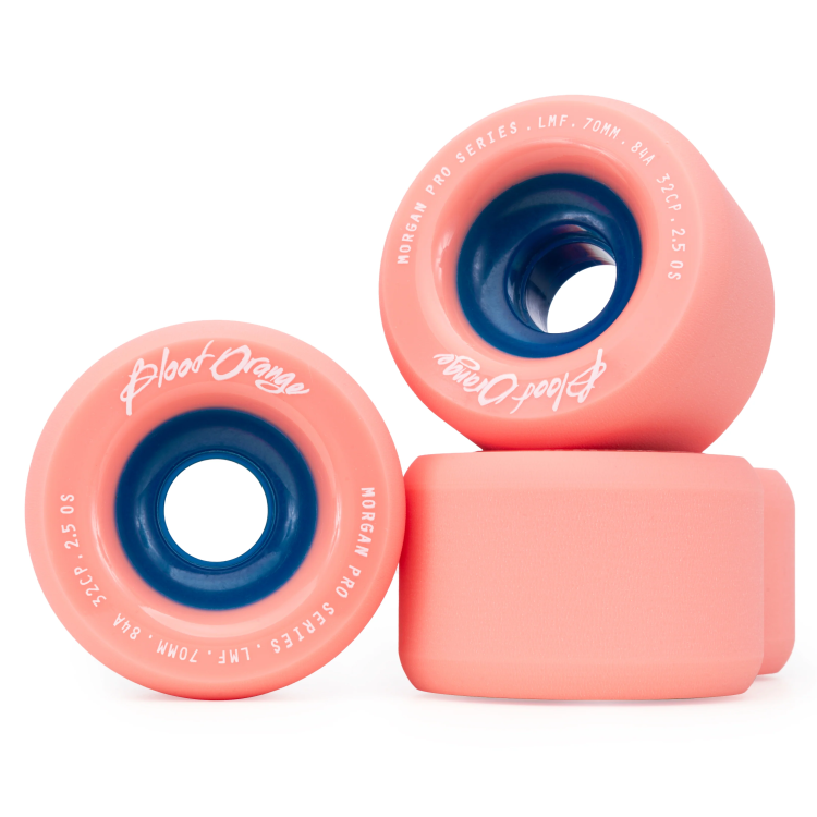 Blood Orange Morgan 70mm Longboard Skateboard Wheel for Freeride Sliding & Downhill