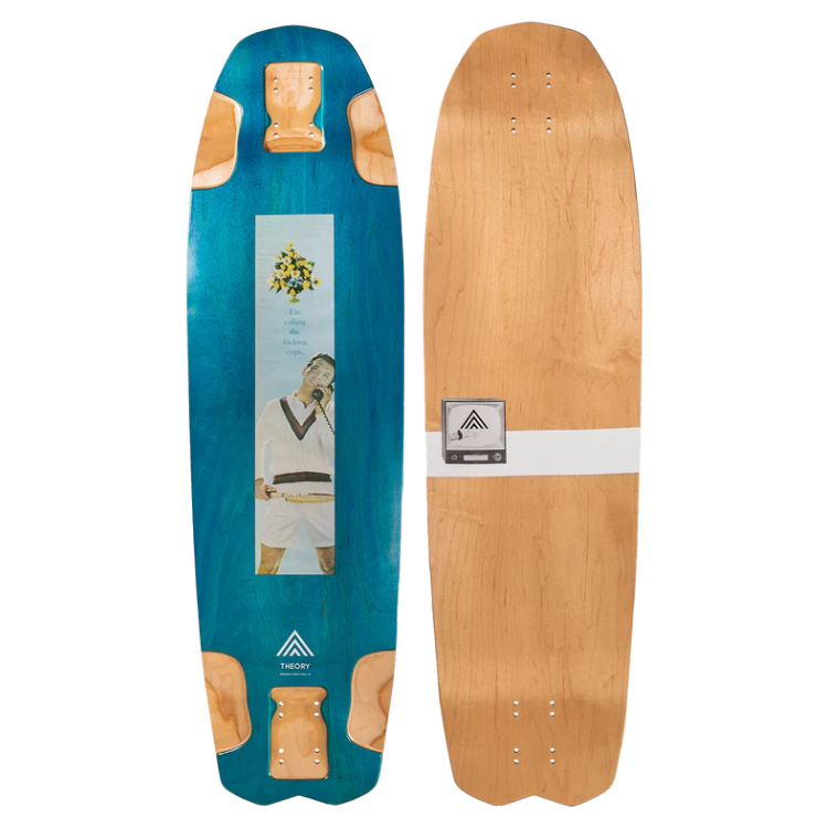 Prism Theory V2 - Cop Caller Series Longboard Skateboard Deck - 36"