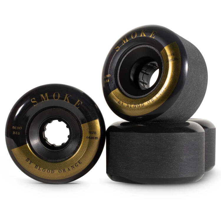 Blood Orange Smokes 66mm Longboard Skateboard Wheel for Freeride Sliding & Downhill