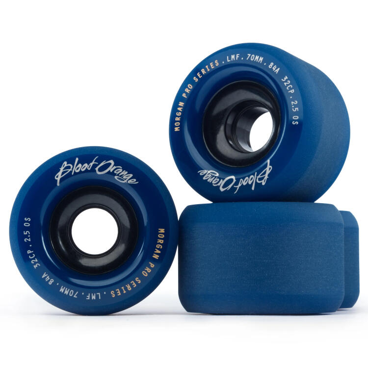 Blood Orange Morgan 70mm Longboard Skateboard Wheel for Freeride Sliding & Downhill
