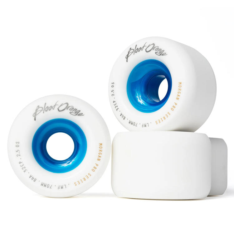 Blood Orange Morgan 70mm Longboard Skateboard Wheel for Freeride Sliding & Downhill