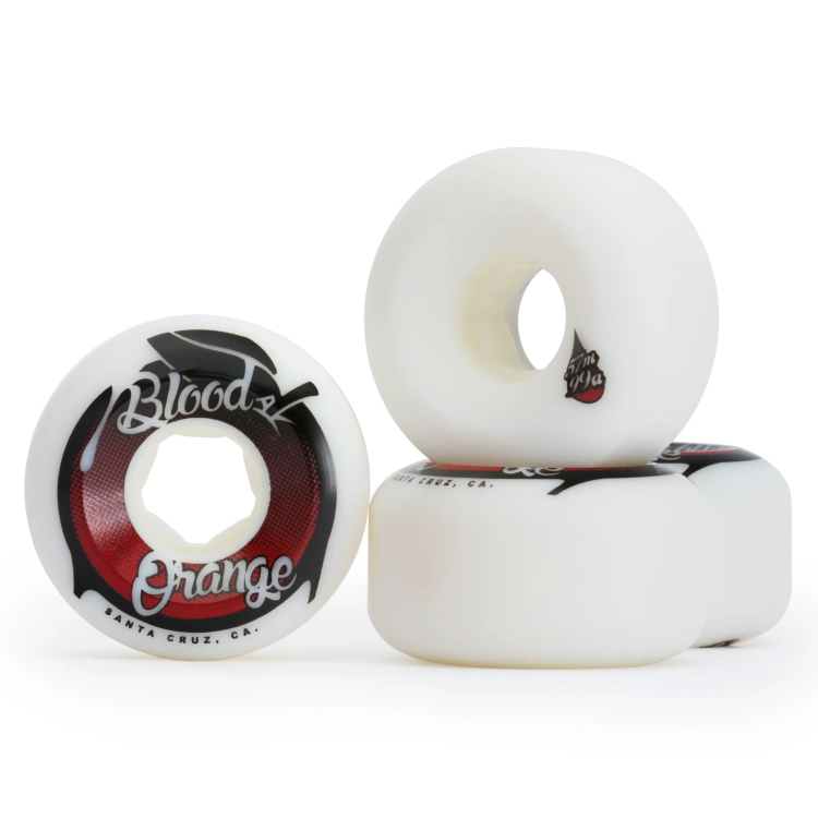 Blood Orange Street Concical 57mm Longboard Skateboard Wheel for Street, Part, Vert, Powerslide, Cruising