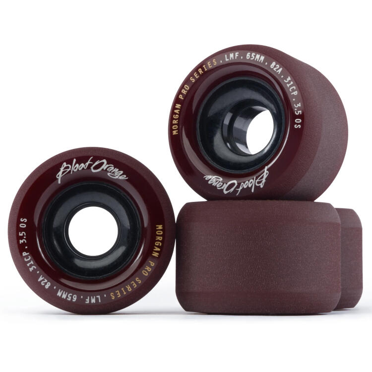 Blood Orange Morgan 65mm Longboard Skateboard Wheel for Freeride Sliding & Downhill