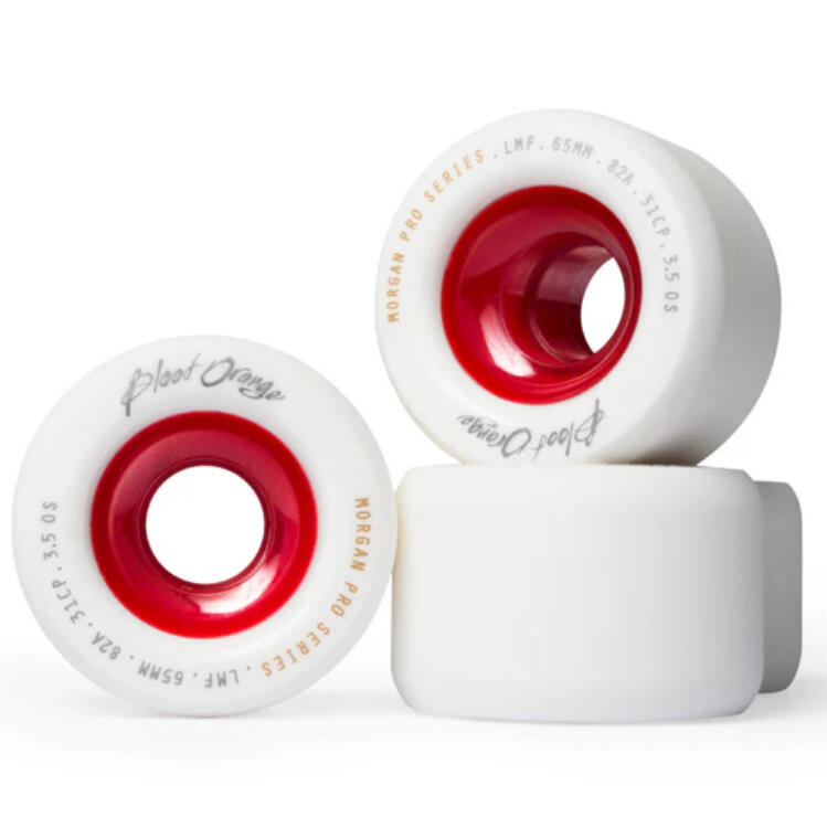 Blood Orange Morgan 65mm Longboard Skateboard Wheel for Freeride Sliding & Downhill