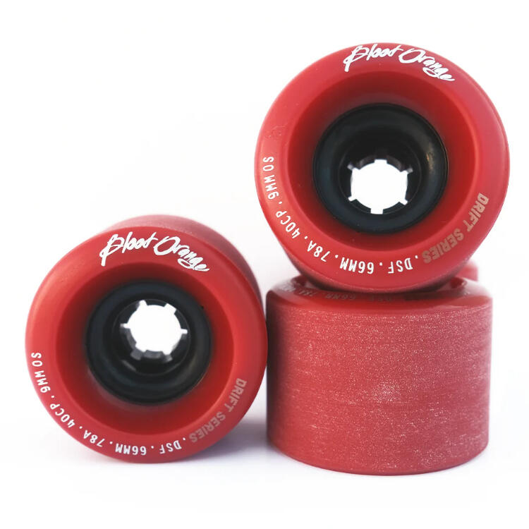 Blood Orange Drift 66mm Longboard Skateboard Wheel for Freeride Sliding & Downhill