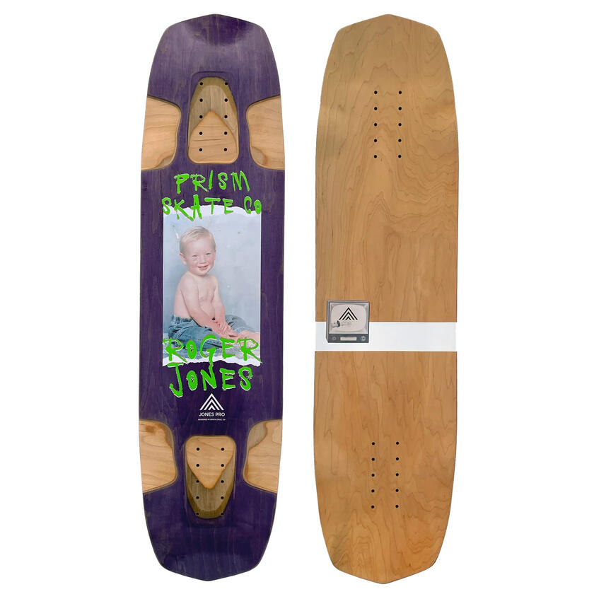 Prism Roger Jones Pro Longboard Skateboard Deck - 38"