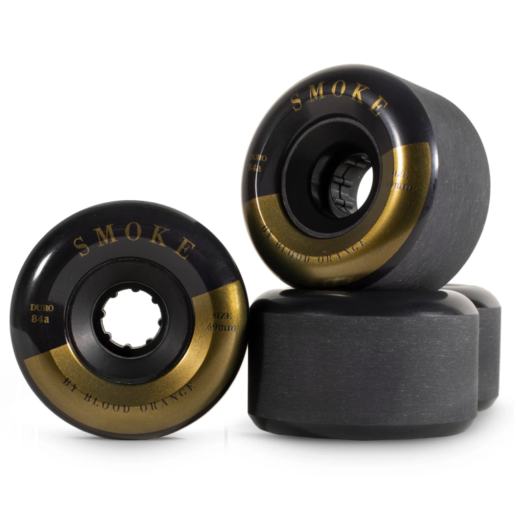 Blood Orange Smokes 69mm Longboard Skateboard Wheel for Freeride Sliding & Downhill