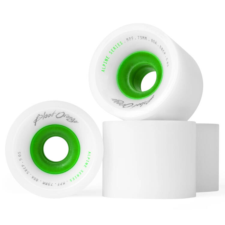 Blood Orange Alpine 73mm Longboard Skateboard Wheel for Freeride Sliding & Downhill