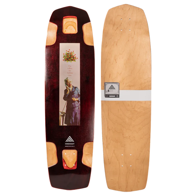 Prism Hindsight Copy Caller Series Longboard Skateboard Deck - 36"