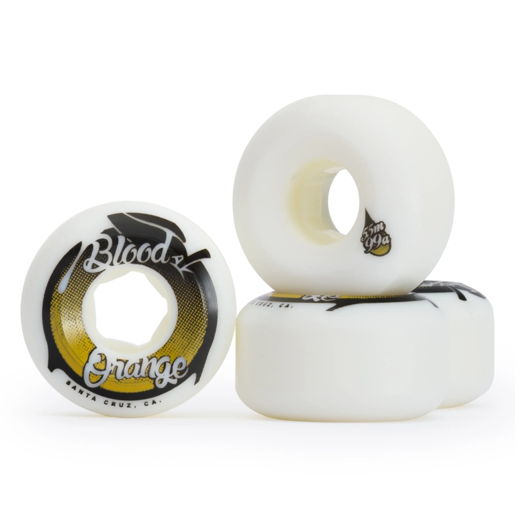 Blood Orange Street Concical 55mm Longboard Skateboard Wheel for Street, Part, Vert, Powerslide, Cruising