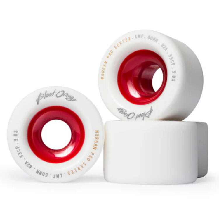 Blood Orange Morgan 60mm Longboard Skateboard Wheel for Freeride Sliding & Downhill