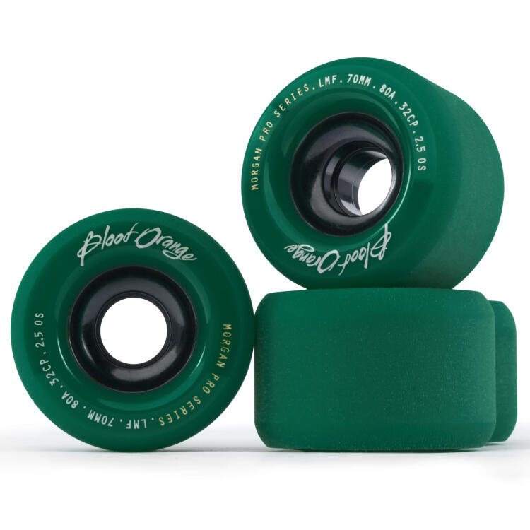 Blood Orange Morgan 70mm Longboard Skateboard Wheel for Freeride Sliding & Downhill